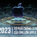 Năm 2023 của ông trùm cổ phiếu ngành công nghệ Apple