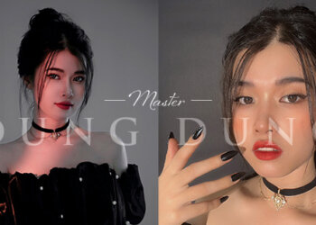 Master Dung Dung chinh phục thành công giải thưởng Quán quân Sợi Hairstroke trên người thật tại cuộc thi The Legend Of PMU 2022