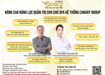 Tiên Phong Trong Lĩnh Vực Đào Tạo, Canary Group Đồng Hành Cùng Spa Vươn Xa