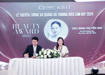 CEO ĐINH THỊ YẾN NHI –TOP 50 THƯƠNG HIỆU LÀM  ĐẸP XUẤT SẮC 2024