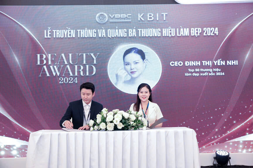 ceo dinh thi yen nhi top 50 thuong hieu lam dep xuat sac 2024 4