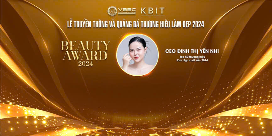 ceo dinh thi yen nhi top 50 thuong hieu lam dep xuat sac 2024