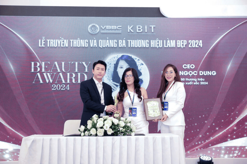 ceo le thi ngoc dung top 50 thuong hieu lam dep xuat sac 2024 3