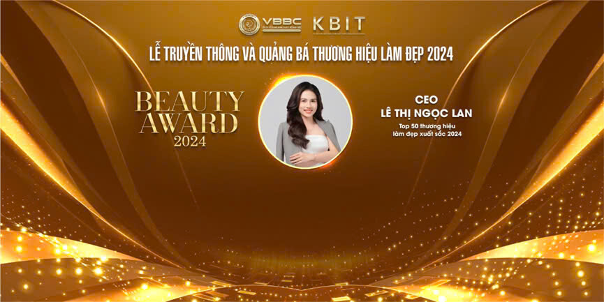 ceo le thi ngoc lan top 50 thuong hieu lam dep xuat sac 2024