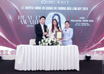CEO MALANIA TRAN USA – TOP 10 THƯƠNG HIỆU LÀM ĐẸP XUẤT SẮC 2024