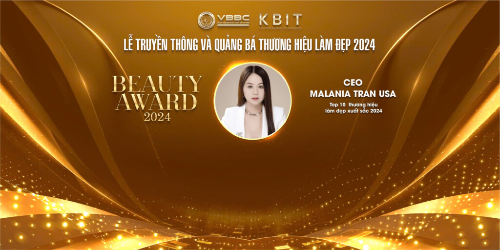 ceo malania tran usa top 10 thuong hieu lam dep xuat sac 2024