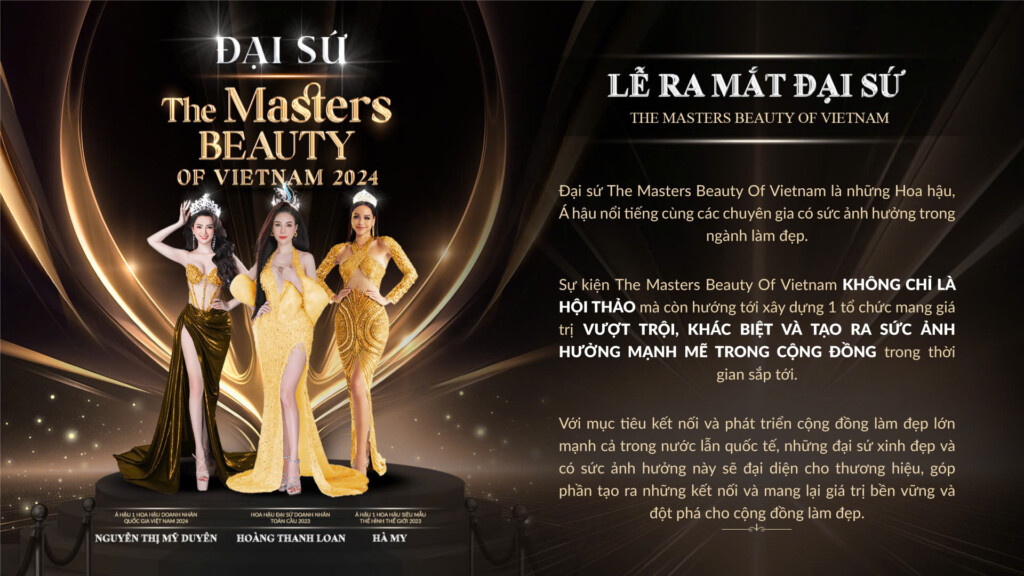 dai su the masters beauty of vietnam 2024 dac sac tai su kien nganh tham my 1