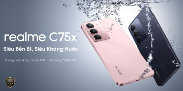 Realme C75X điện thoại siêu bền siêu kháng nước hiệu năng ấn tượng