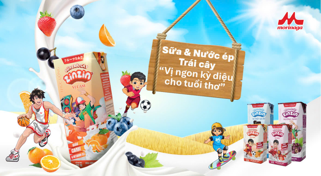 Thức uống sữa trái cây ZinZin – ngon mát, dinh dưỡng, cả nhà đều thích 3 thuc uong sua trai cay zinzin ngon mat dinh duong ca nha deu thich 1